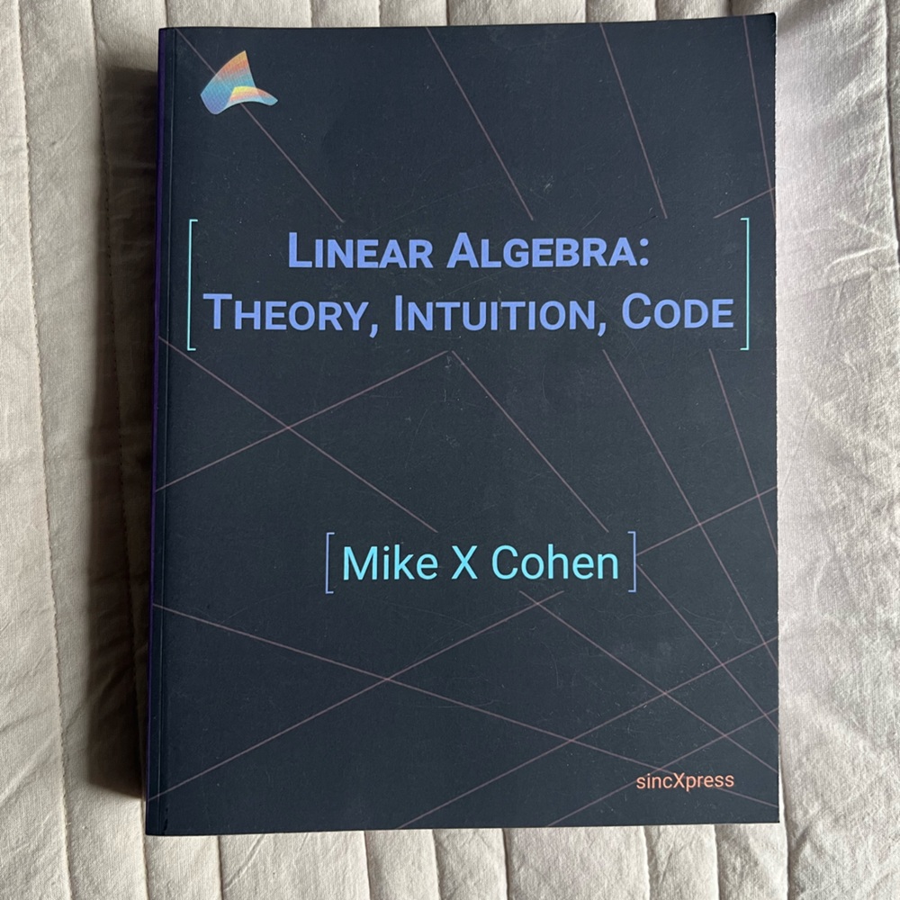 Brand New Book: Algebra:
Theory, Intuition, Code